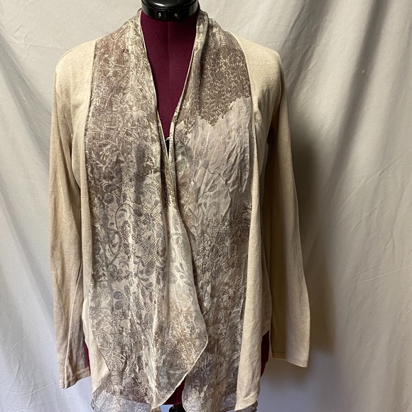 Lungo L'arno made in Italy open front cardigan - Picture 2 of 8